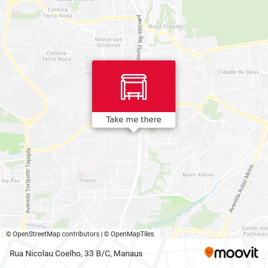 Rua Nicolau Coelho, 33 B/C map