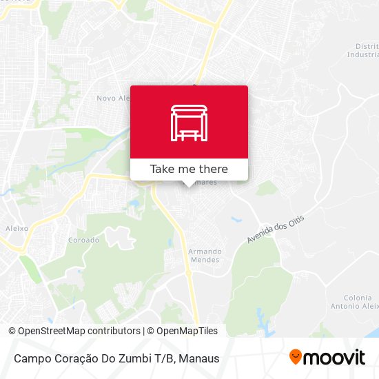 Mapa Campo Coração Do Zumbi T/B