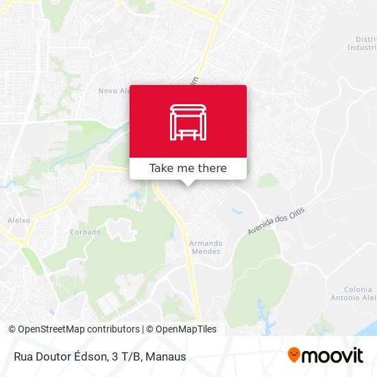 Rua Doutor Édson, 3 T/B map