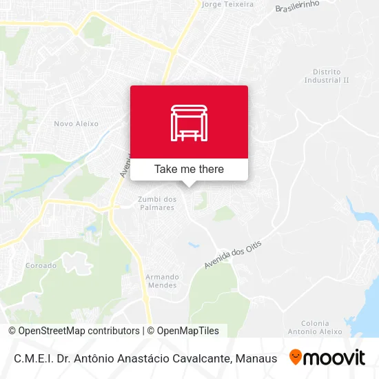 C.M.E.I. Dr. Antônio Anastácio Cavalcante map
