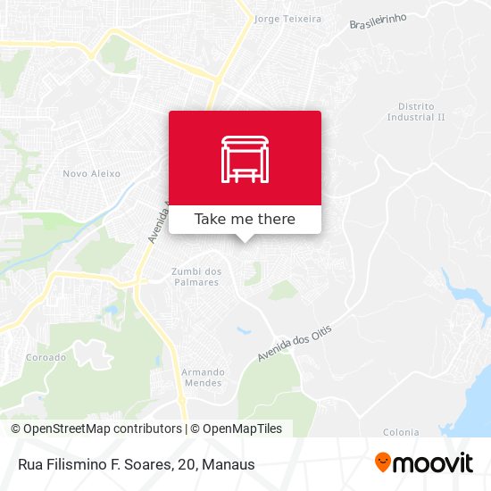 Rua Filismino F. Soares, 20 map