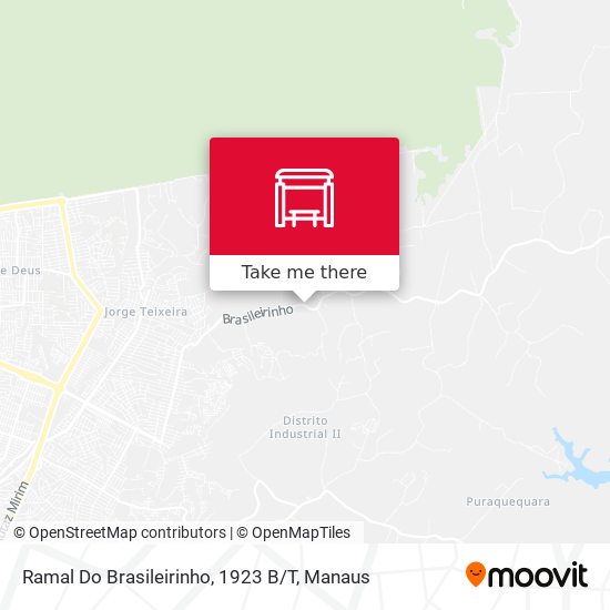 Ramal Do Brasileirinho, 1923 B / T map