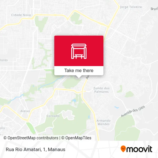 Rua Rio Amatari, 1 map