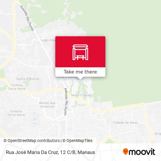 Rua José Maria Da Cruz, 12 C/B map