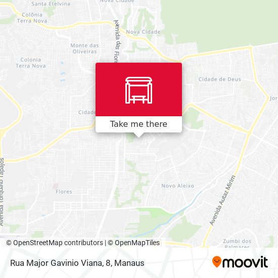 Rua Major Gavinio Viana, 8 map