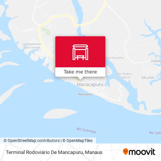 Terminal Rodoviário De Mancapuru map