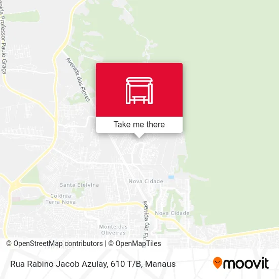 Rua Rabino Jacob Azulay, 610 T / B map