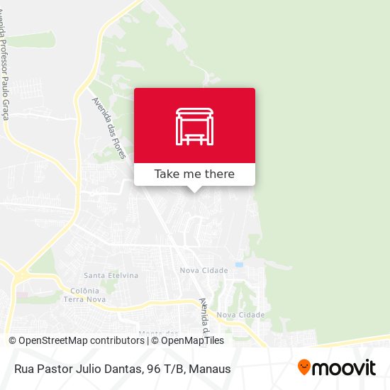 Rua Pastor Julio Dantas, 96 T / B map