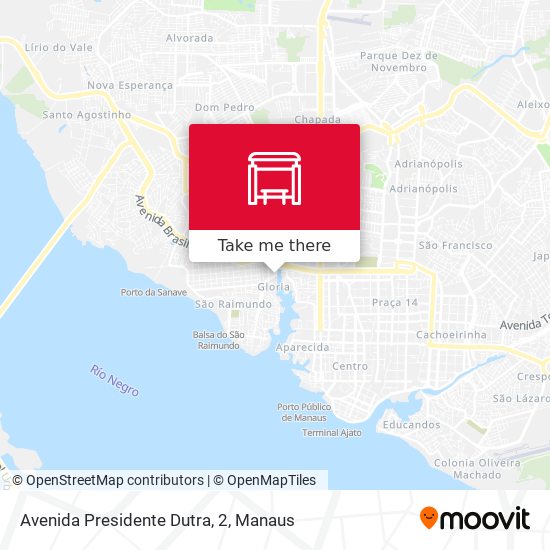 Avenida Presidente Dutra, 2 map