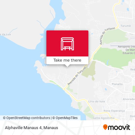 Alphaville Manaus 4 map