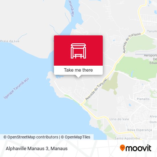 Mapa Alphaville Manaus 3