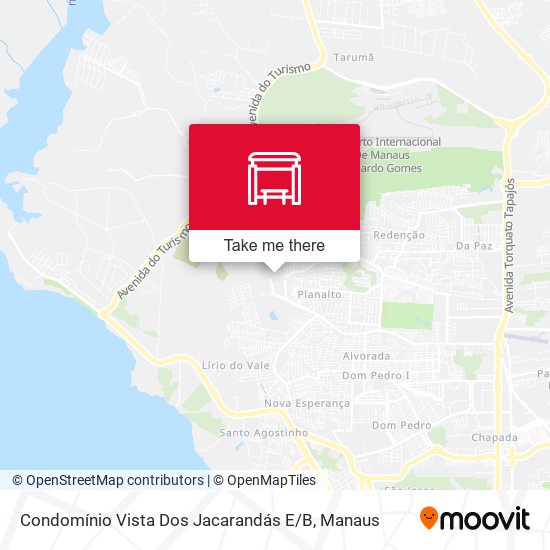 Mapa Condomínio Vista Dos Jacarandás E / B