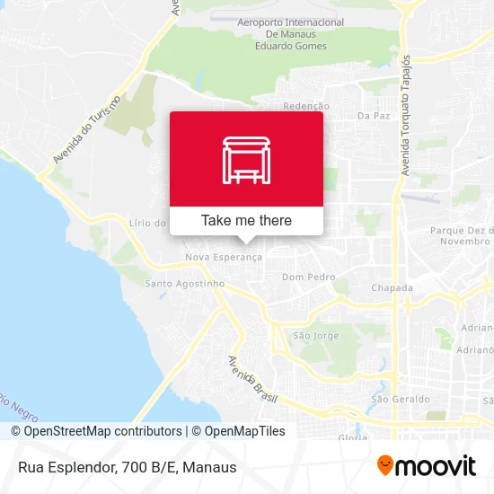 Rua Esplendor, 700 B/E map