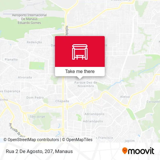 Rua 2 De Agosto, 207 map
