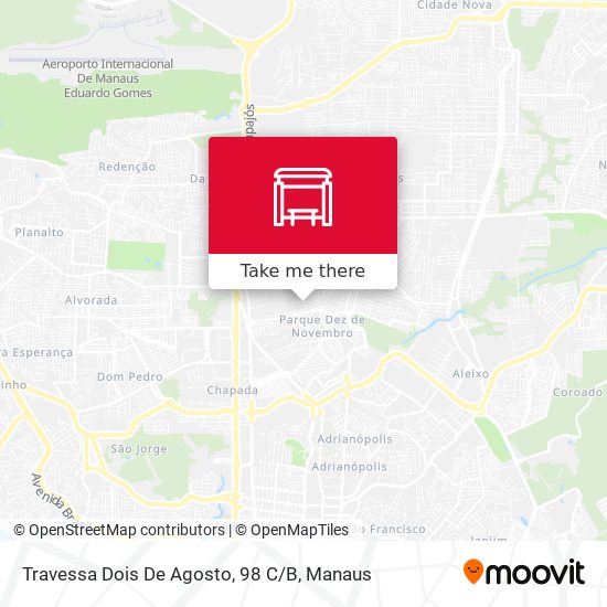 Travessa Dois De Agosto, 98 C / B map
