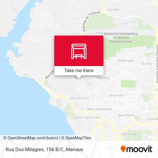 Rua Dos Milagres, 156 B/C map