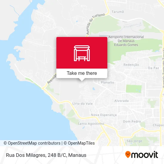 Rua Dos Milagres, 248 B/C map