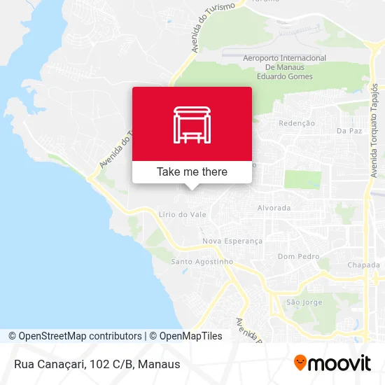 Rua Canaçari, 102 C/B map