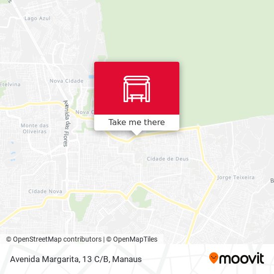 Mapa Avenida Margarita, 13 C/B