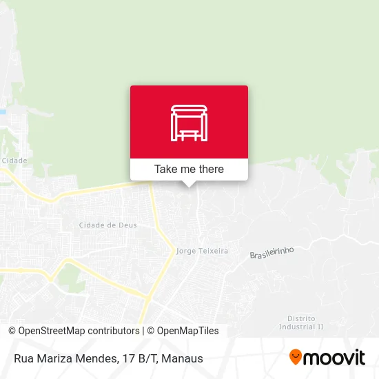 Rua Mariza Mendes, 17 B/T map