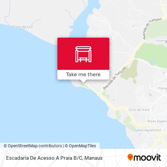 Escadaria De Acesso A Praia B / C map