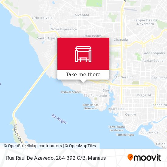 Rua Raul De Azevedo, 284-392 C / B map