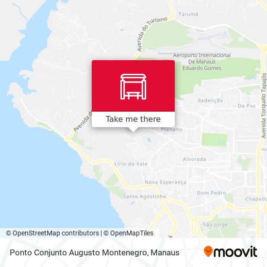 Mapa Ponto Conjunto Augusto Montenegro