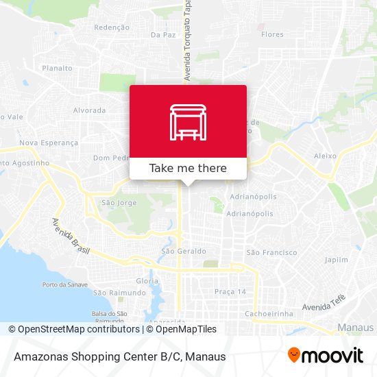 Mapa Amazonas Shopping Center B/C