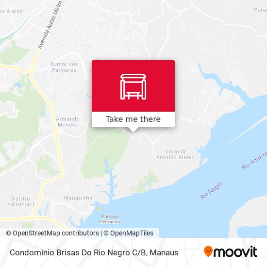 Mapa Condomínio Brisas Do Rio Negro C / B