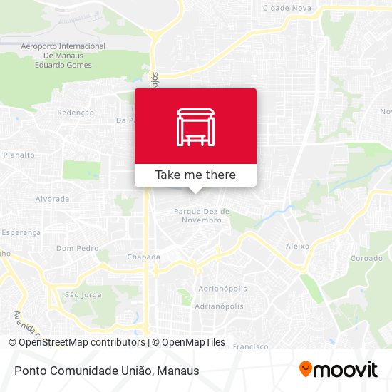 Ponto Comunidade União map