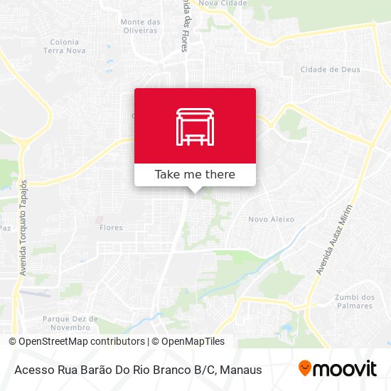 Mapa Acesso Rua Barão Do Rio Branco B / C