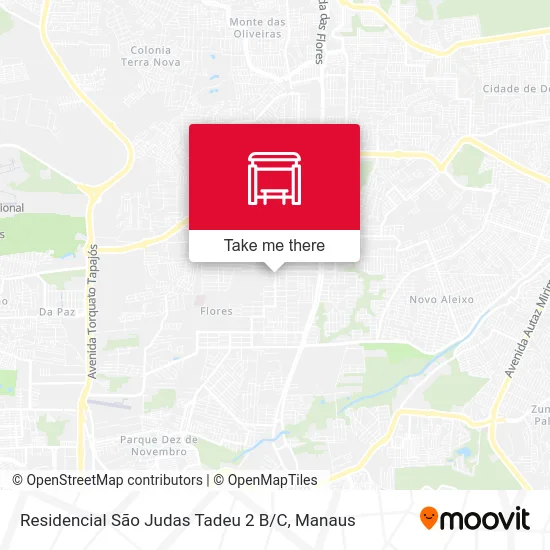 Residencial São Judas Tadeu 2 B / C map