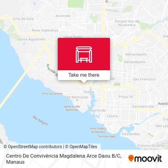 Centro De Convivência Magdalena Arce Daou B / C map
