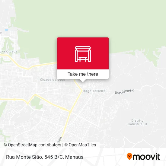 Rua Monte Sião, 545 B/C map