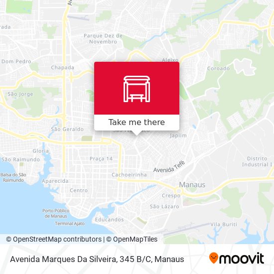 Mapa Avenida Marques Da Silveira, 345 B / C