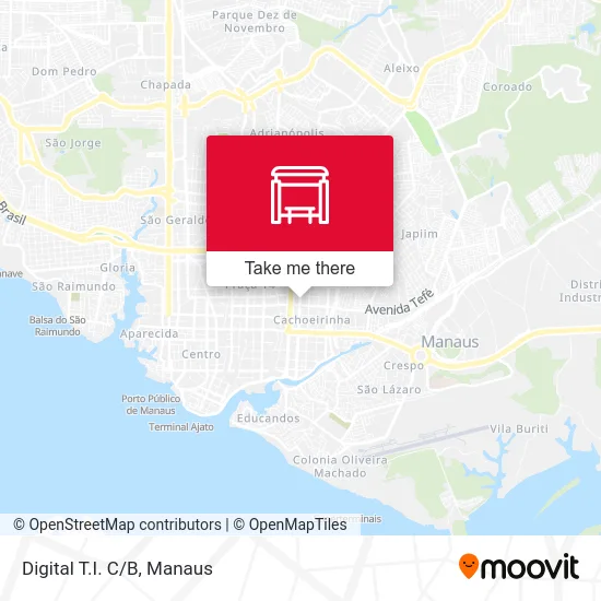 Digital T.I. C/B map