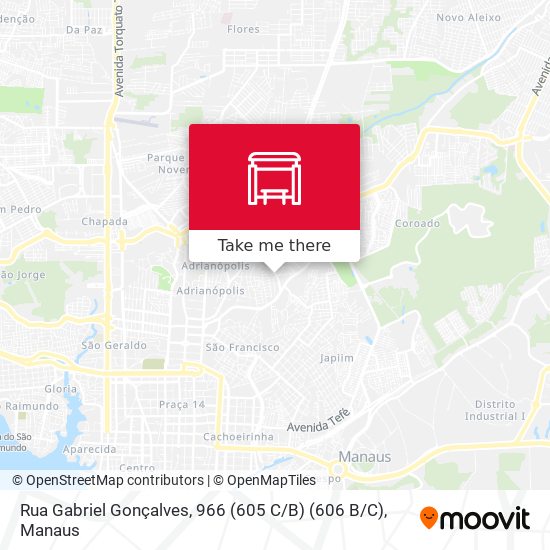Rua Gabriel Gonçalves, 966 (605 C / B) (606 B / C) map