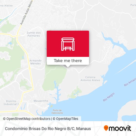 Condomínio Brisas Do Rio Negro B / C map