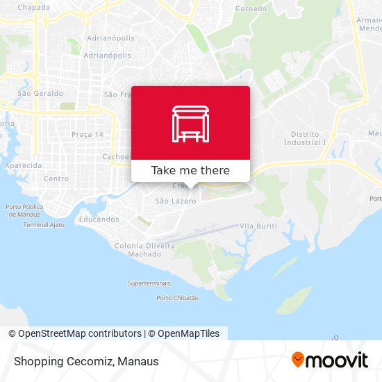 Mapa Shopping Cecomiz