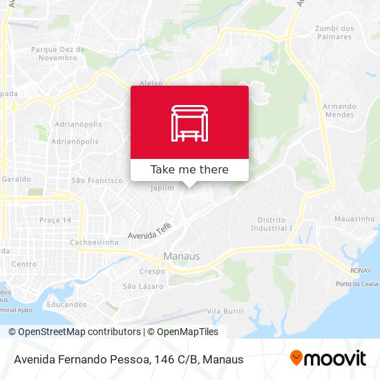 Mapa Avenida Fernando Pessoa, 146 C / B