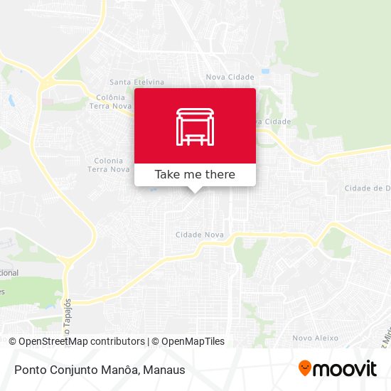Ponto Conjunto Manôa map