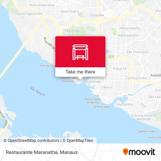 Restaurante Maranatha map