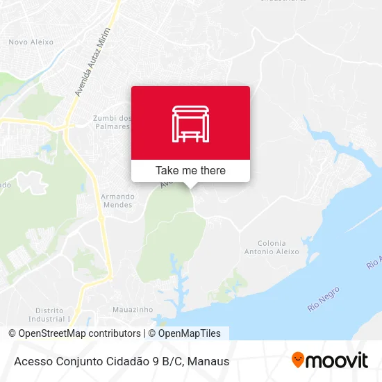 Acesso Conjunto Cidadão 9 B/C map