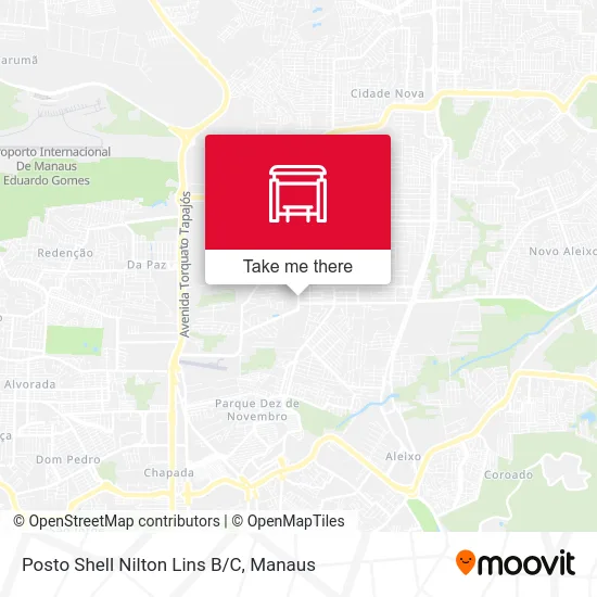 Posto Shell Nilton Lins B/C map