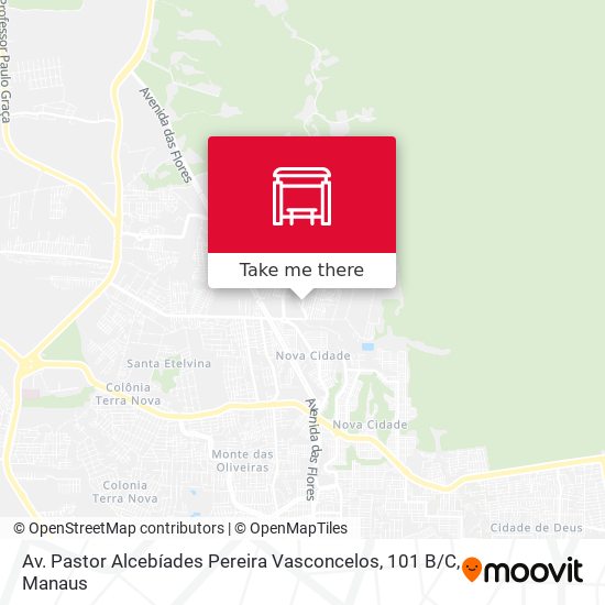 Av. Pastor Alcebíades Pereira Vasconcelos, 101 B / C map