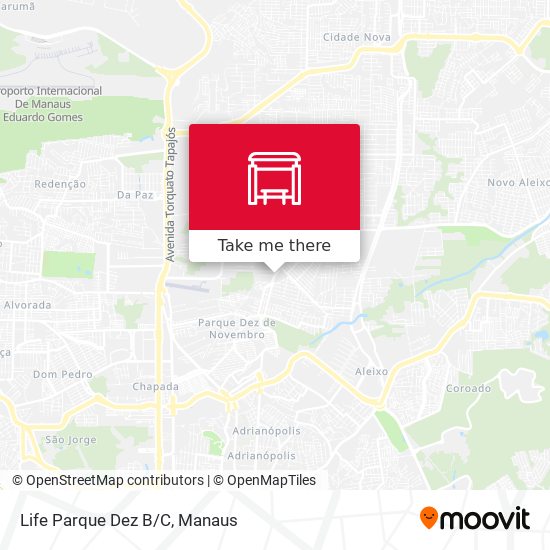 Life Parque Dez B/C map