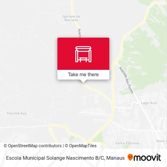 Escola Municipal Solange Nascimento B / C map