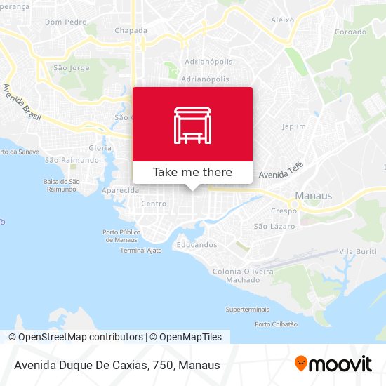 Avenida Duque De Caxias, 750 map