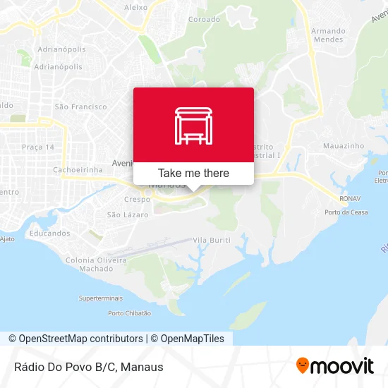 Rádio Do Povo B/C map