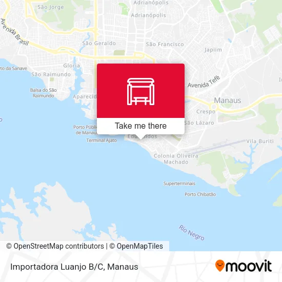 Importadora Luanjo B/C map